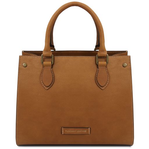 Dama Handtasche aus Leder Natural TL142564