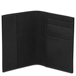 Porta Passaporto in Pelle Nero TL142605