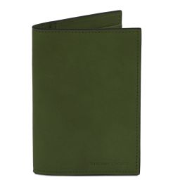 Porta Passaporto in Pelle Verde TL142605