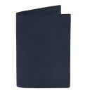 Porta Passaporto in Pelle Blu scuro TL142605