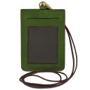 Porte-badge en Cuir Vert TL142575