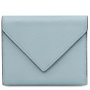 Mail Elegante Cartera en Piel Azul claro TL142607