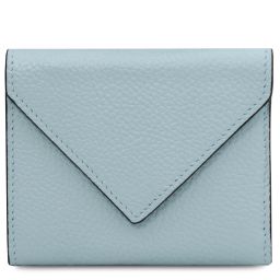 Mail Elegante Cartera en Piel Azul claro TL142607