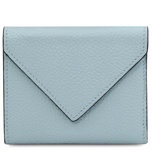 Mail Elegante Cartera en Piel Azul claro TL142607