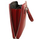 Verona Sac Business en Cuir Saffiano Rouge TL142547