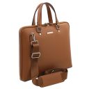 Verona Borsa Business in Pelle Saffiano Cognac TL142547