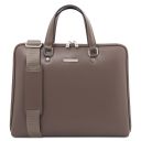 Verona Borsa Business in Pelle Saffiano Talpa scuro TL142547