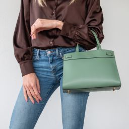 Musa Ledertasche Mint Grün TL142560