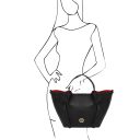 Legame Leather Shopping bag - Large Size Black TL938