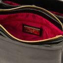 Nilos Borsa a Mano in Pelle e Portafoglio in Pelle Nero TL142627