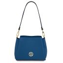 Nilos Leather Handbag and Leather Wallet Denim TL142627