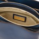 Nilos Leather Handbag and Leather Wallet Denim TL142627