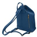 Korfu Mochila en Piel Suave y Cartera en Piel Denim TL142628