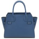 Hydra Borsa a Mano in Pelle e Portafoglio in Pelle Denim TL142629
