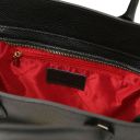 Hydra Borsa a Mano in Pelle e Portafoglio in Pelle Nero TL142629