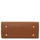 Hydra Borsa a Mano in Pelle e Portafoglio in Pelle Cognac TL142629