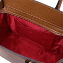 Hydra Borsa a Mano in Pelle e Portafoglio in Pelle Cognac TL142629