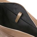 Ferrara Leather Laptop Briefcase Темный серо-коричневый TL142548