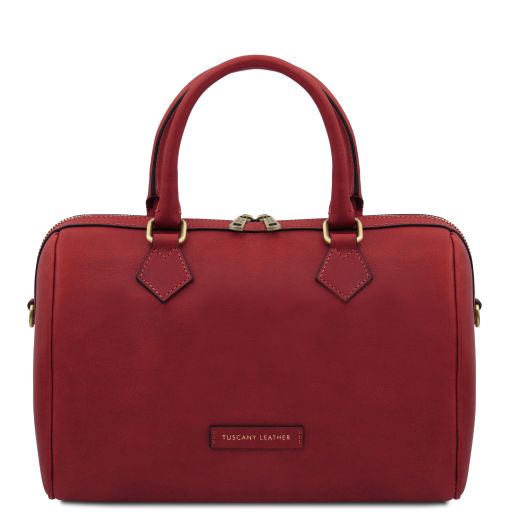 Barrique Leather Duffle bag Red TL142573