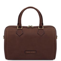 Barrique Bolso a Mano en Piel Marrón oscuro TL142573