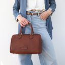Barrique Leather Duffle bag Brown TL142573