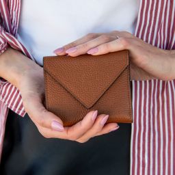 Mail Exclusive Leather Wallet Nude TL142607