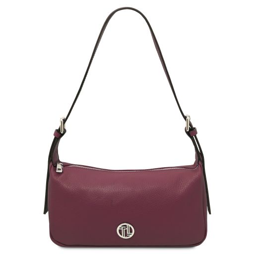 Miranda Borsa a Spalla in Pelle Morbida Bordeaux TL142467