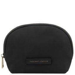Vera Kosmetiktasche aus Leder Schwarz TL142570