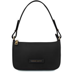Parfait Clutch aus Leder Schwarz TL142568