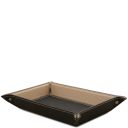 Leather Valet Tray Black TL142619