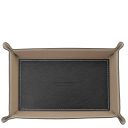 Leather Valet Tray Black TL142619