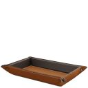 Leather Valet Tray Cognac TL142619