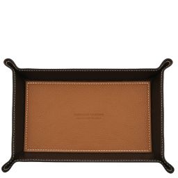 Leather Valet Tray Cognac TL142619