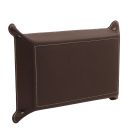 Leather Valet Tray Dark Brown TL142619
