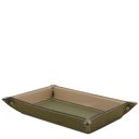 Leather Valet Tray Olive Green TL142619