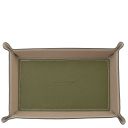 Leather Valet Tray Olive Green TL142619