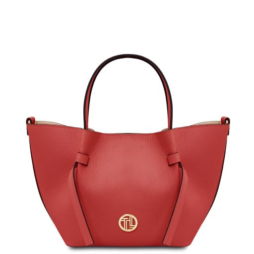 Legame Handtasche aus Leder - Klein Koralle TL142482