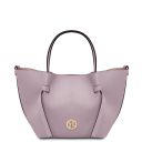 Legame Bolso a Mano en Piel - Misura Pequeña Lila TL142482