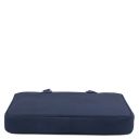 Ferrara Cartable Porte Ordinateur en Cuir Bleu foncé TL142620
