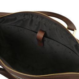 Ferrara Maletín Ordenador en Piel Marrón oscuro TL142620