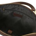 Ferrara Cartable Porte Ordinateur en Cuir Marron foncé TL142620