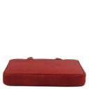Ferrara Cartable Porte Ordinateur en Cuir Rouge TL142620