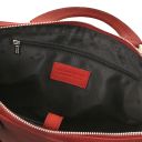 Ferrara Cartable Porte Ordinateur en Cuir Rouge TL142620