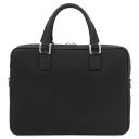 Ferrara Cartable Porte Ordinateur en Cuir Noir TL142620