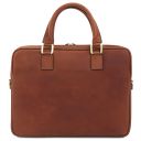 Ferrara Notebook-Aktentasche aus Leder Braun TL142620
