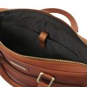 Ferrara Notebook-Aktentasche aus Leder Braun TL142620