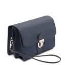 Oliver Leather Handy Wrist bag Dark Blue TL142608