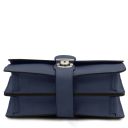 Oliver Leather Handy Wrist bag Dark Blue TL142608