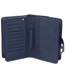 Oliver Leather Handy Wrist bag Dark Blue TL142608