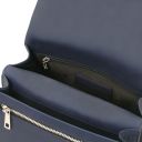 Oliver Leather Handy Wrist bag Dark Blue TL142608